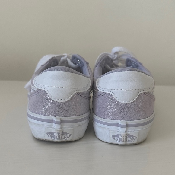 Girls shimmery vans. - Picture 3 of 6